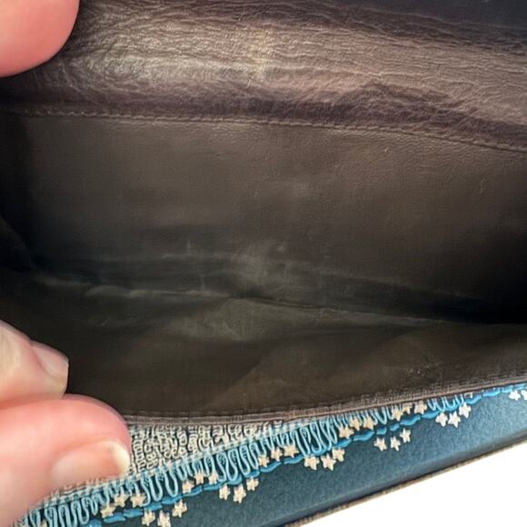 Mulberry Roxanne Wallet in Brown Leather, Authenticated Pre-owned Vintage - Picture 8 of 16